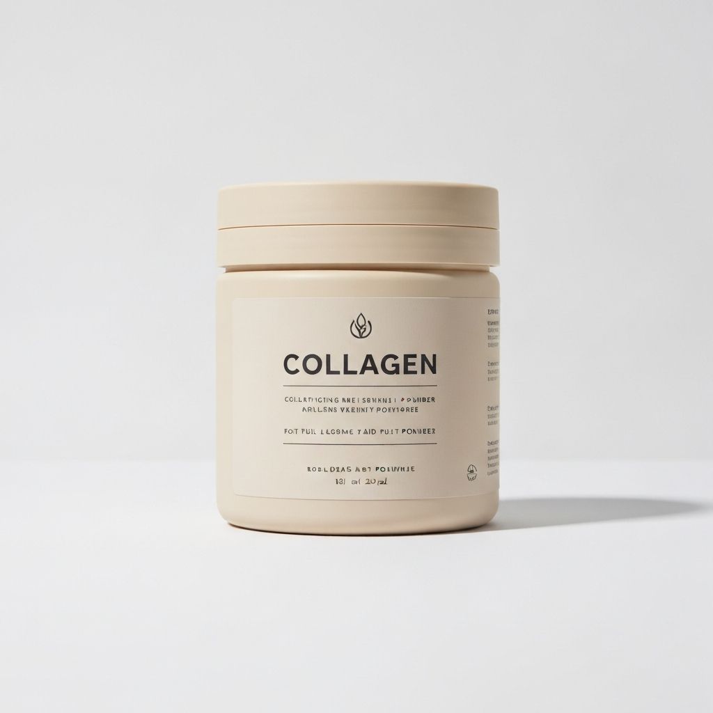 Kollagen Pulver Behälter